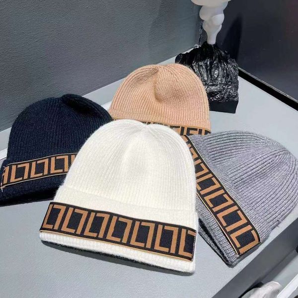 

hat fashion f family letter wool children lovers out of the street hip hop landlord versatile knitted cold, Blue;gray
