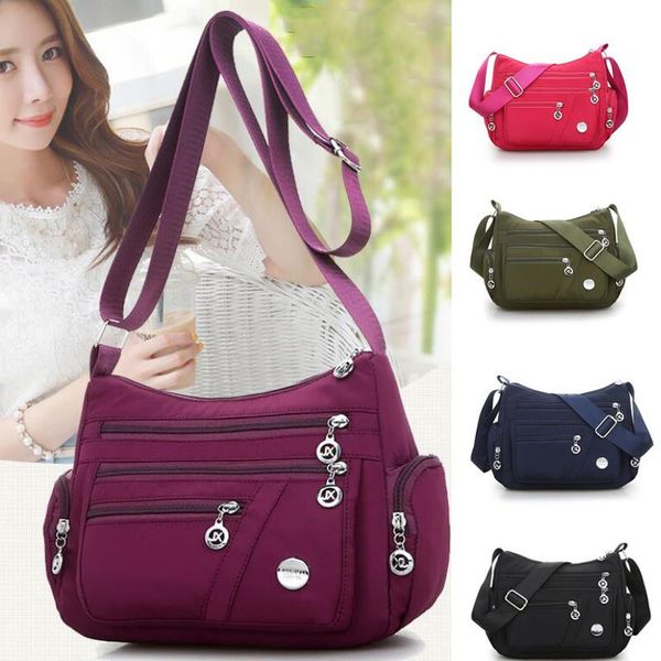 

evening bags casual crossbody shoulder bag women nylon waterproof messenger for lady handbags multifunctional