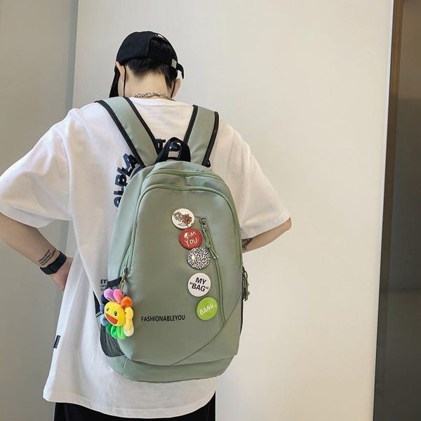 

backpack 2021 fashion men waterproof nylon bagpack women large capacity multifunctional school bag for girl travel bags mochila