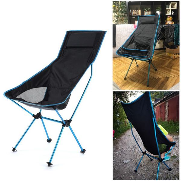 

camp furniture camping beach chair ultralight folding foldable deck superhard high load aluminiu portable