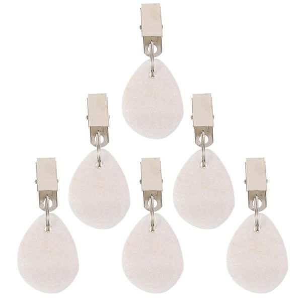 

table cloth 6pcs delicate cover weights pendant creative tablecloth holder