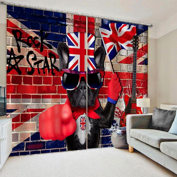 

custom 3d curtain living room bedroom p silk blackout drapes cortinas for christmas gifts