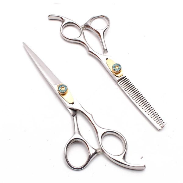 

hair scissors 6" 17.5cm engraving brand hairdresser's cutting shears thinning barber makas professional c1025