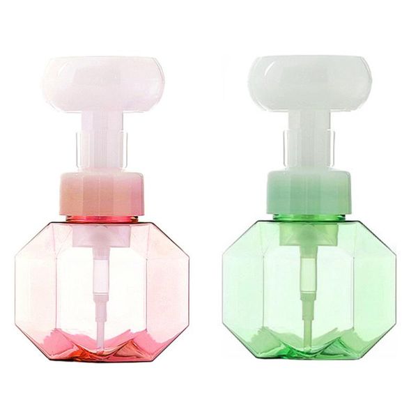 

watering equipments 2pcs flower shape bottles portable facial cleanser dispenser