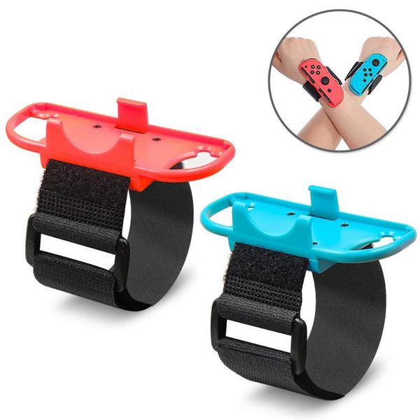 

game controllers & joysticks sports arm band wristband for switch red blue set ns gamepad dancing bracelet