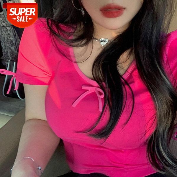 

net celebrity in the same year, slim and thin, fashion bai with short plus size short-sleeved t-shirt women #v54r, White