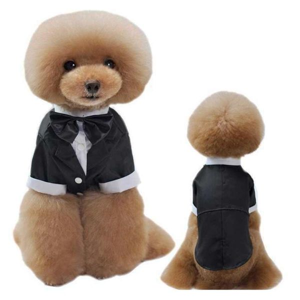 

dog apparel pet clothes suit wedding dress teddy custom