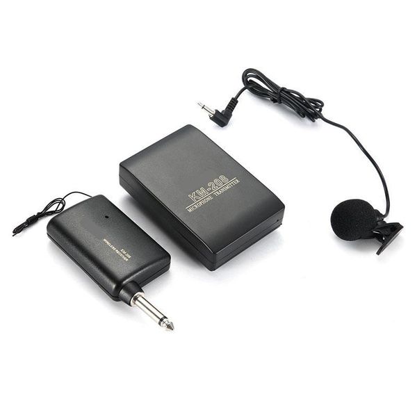 

2.4g wireless lavalier microphone lapel collar clip-on mic for voice camera recording microphones smartphone youtube