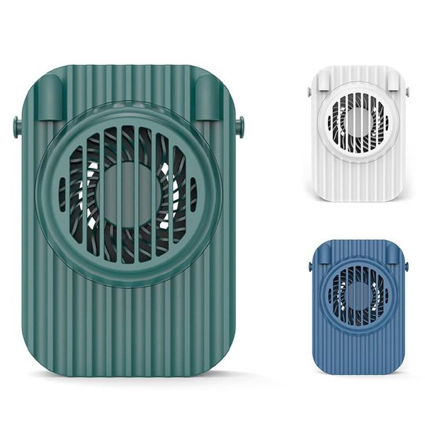 

mini fan leafless usb charging waist hanging neck lazy outdoor electric fans