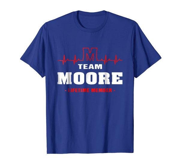 

Team Moore lifetime member shirt surname, last name, Mainly pictures
