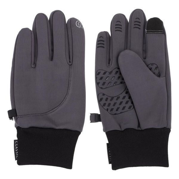 

cycling gloves 1 pair of practical mountain winter warm supplies (grey), Black