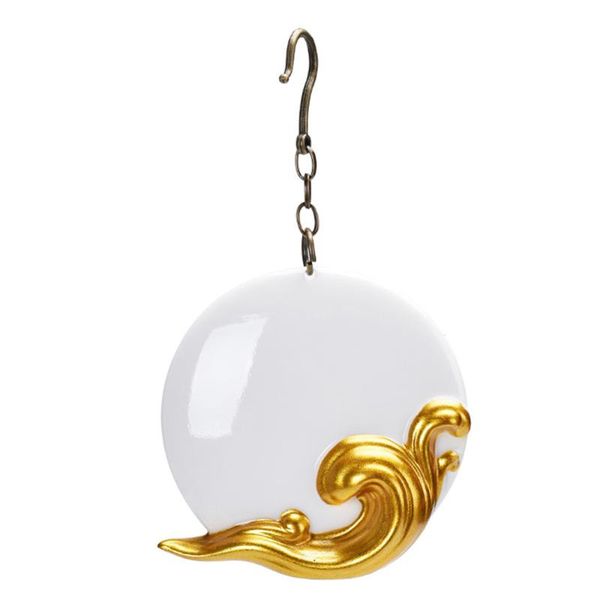 

1pc ceramic creative hanging stove home decoration (white) fragrance lamps