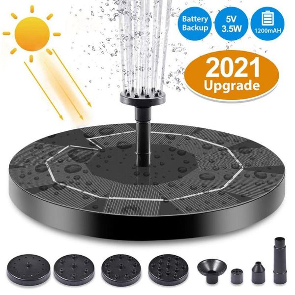 

garden decorations 5v/3.5w 18cm solar fountain innovative outdoor floating battery water