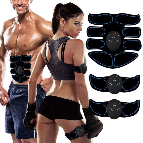 

smart ems hips trainer electric muscle stimulator wireless buttocks abdominal abs fitness body massager knit1