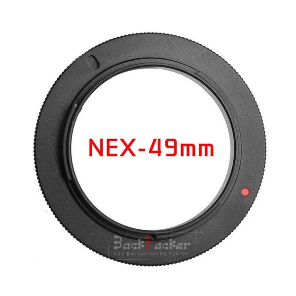 

lens adapters & mounts 10pcs accessory nex-49mm metal camera macro reverse adapter ring nex 49 for a6000 a6300 a5100 a5000 a7 a7r ii