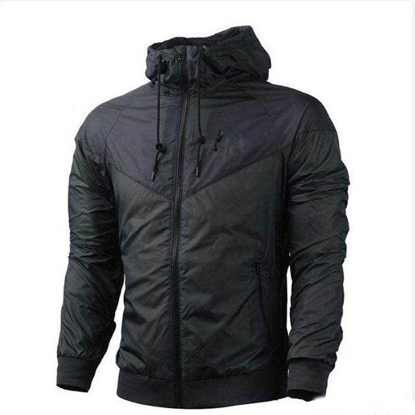 

stylist sweatshirt hoodie men women jacket coat long sleeve spring sports zipper windcheater mens clothes plus size hoodies, Black