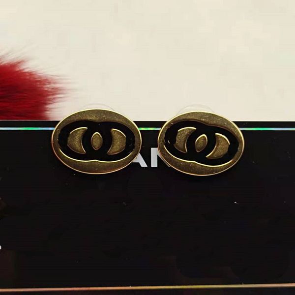 

design jewelry 2021 drop glue brass earrings female 925 silver needle