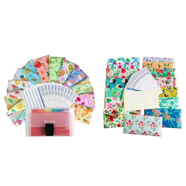 

gift wrap 2 set creative budget sheet cash envelopesl waterproof envelopes, a & b