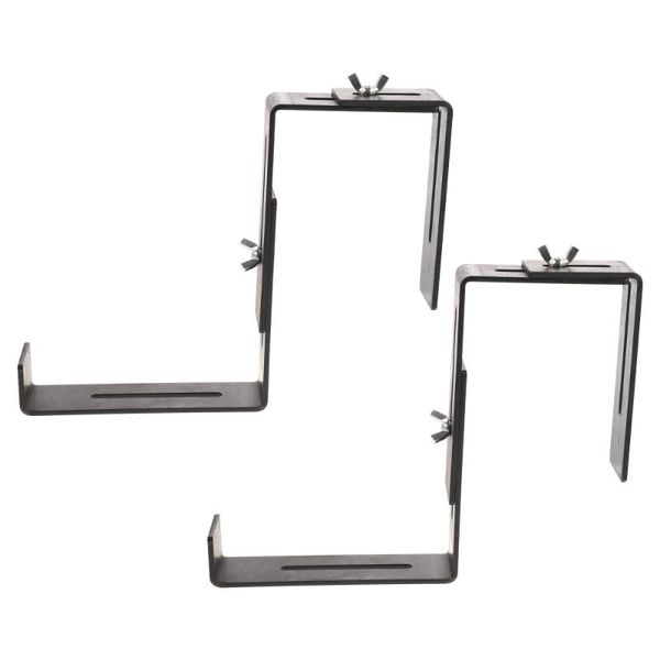 

planters & pots 1 set flower box holder pot holding bracket iron stand