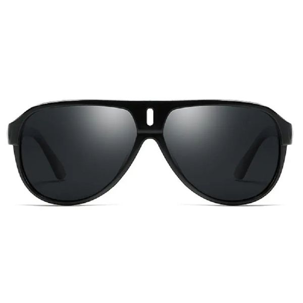 

dubery d163 polarized glasses anti-uv bike bicycle cycling outdoor sport sunglasses with zippered box, Black