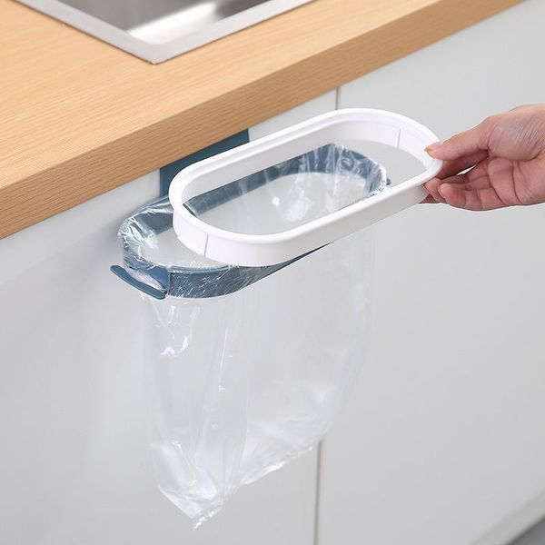 

kitchen storage & organization portable plastic trash hanging bag rack hook scouring pad drying supplies