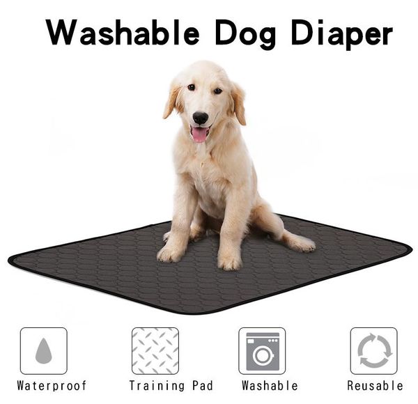 

kennels & pens reusable diapers for dog urine water absorbency diaper sleeping bed small pet absorbent mat puppy training pad