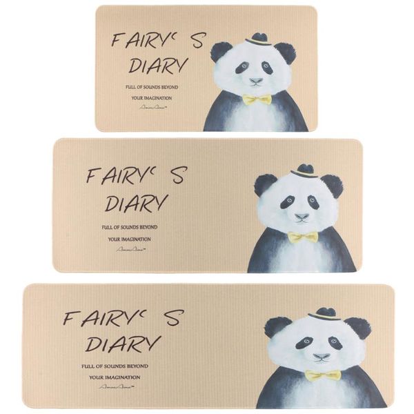 

mouse pads & wrist rests cartoon panda gaming pad wide mousepad keyboard mat