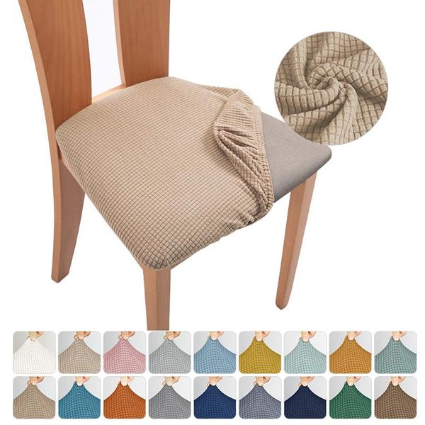 

chair covers 1/2/4/6pieces jacquard stretch seat cover restaurant wedding banquet el