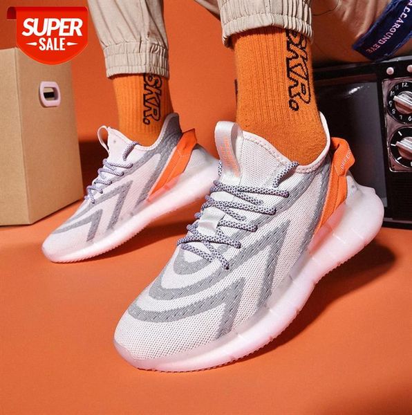 

rice flower bottom running shoes breathable mesh casual sports men #kk0m