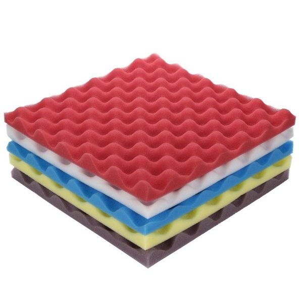 

window stickers 1pcs acoustic foam panel sound sabsorption sponge studio ktv soundproof colorful wall fast delivery 2021