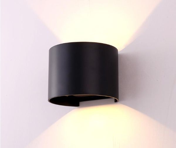 

wall lamp waterproof outdoor circular aluminum head bedroom bedside modern simple interior led el project lights