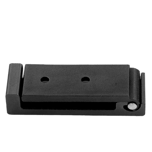 

foldable coat hooks space aluminium hook rack wall mounting (black, silver, gold) & rails