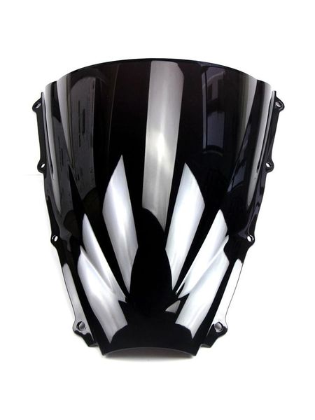 

motorcycle windshield doubel bubble windscreen for 675 2006 2007 2008