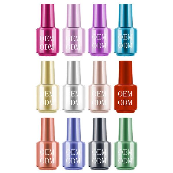 

nail polish non-peelable metallic long lasting finger concubine mirror 8ml