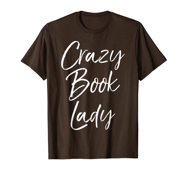 

Crazy Book Lady For Women Funny Reading Gifts Book Lovers T-Shirt, Mainly pictures