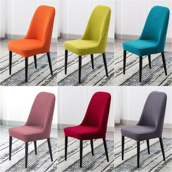 

spandex dining eames chair covers protector seat slipcovers washable elastic party stool cover removable office case