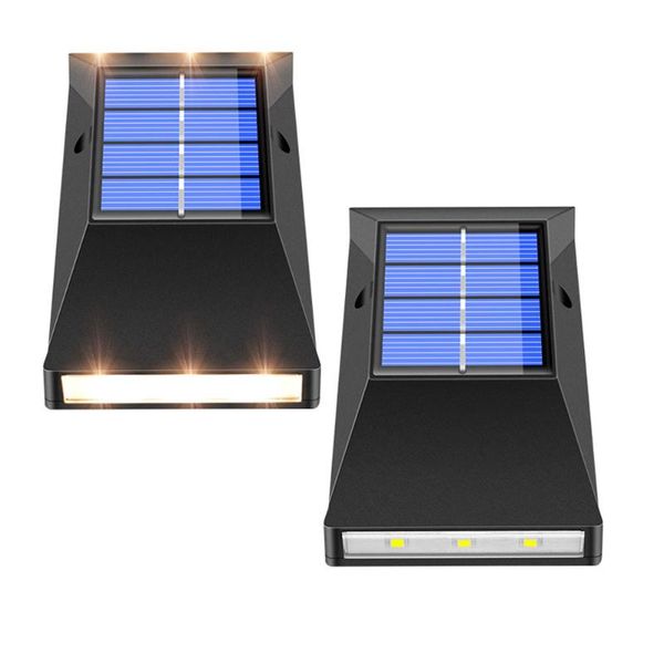 

outdoor wall lamps 4x 2x 1x exterior led solar lights for country house gardening swimming pool decoration spotlights sunlights