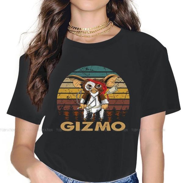 

women's t-shirt love gizmo cute girls women gremlins horror movie 5xl blusas harajuku casual short sleeve vintage oversized, White