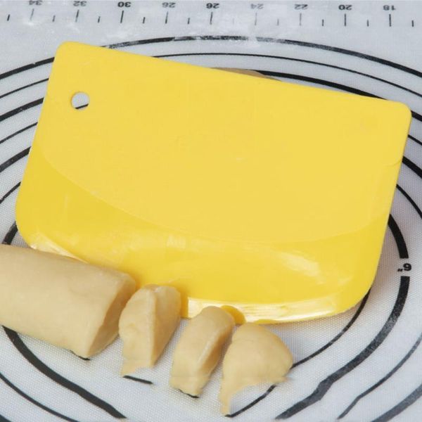 

pastry cutter plastic cake spatulas dough scraper bread pizza fondant tools butter knife white safe bakeware baking &