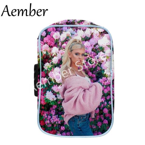 

cosmetic bags & cases loren grey 3d bag storage oxford cloth portable cosmeticÂ bagÂ combination lock package for women's and men pouch