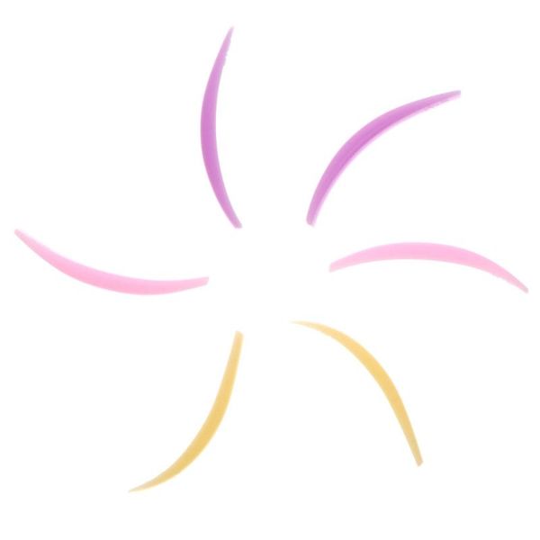 

eyelash curler 6 pairs reusable perm pads lash lift makeup beauty tool