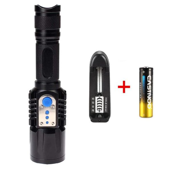 

lumens usb charge discharging hunting lamp torch for daliy use flashlights torches