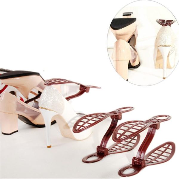 

shoes hanger rack organizer space saver must have plastic storage stand holder wholesale j20 clothing & wardrobe