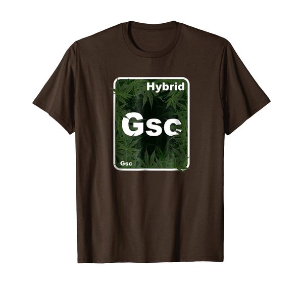 

vintage gsc cookies marijuana hybrid strain thc t-shirt, White;black