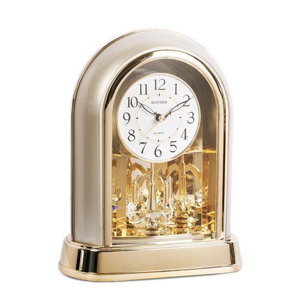 

desk & table clocks rhythm brand european classical clock living room office mute modern fashion creative decoration 4sg696