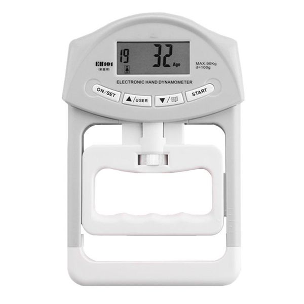 

hand grips muscle grip digital electronic dynamometer strength measurement 198 lbs/90 kg for fitness working-out equipment