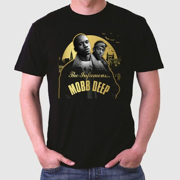 

Mobb Deep The Infamous Men's Black T-Shirt Size S to 3XL, White;black