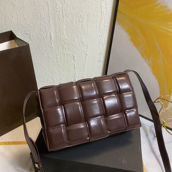 

2021 genuine leather designers messenger crossbody classic bags weave women shoulder bag boutique fashion luxurys small purse