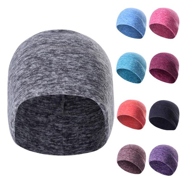 Tessuto cationico Casual termico Polar Fleece Cappelli di lana Berretti in maglia Berretti invernali Berretti Skullies Snowboard Copricapo Outdoor Sport Outdoor