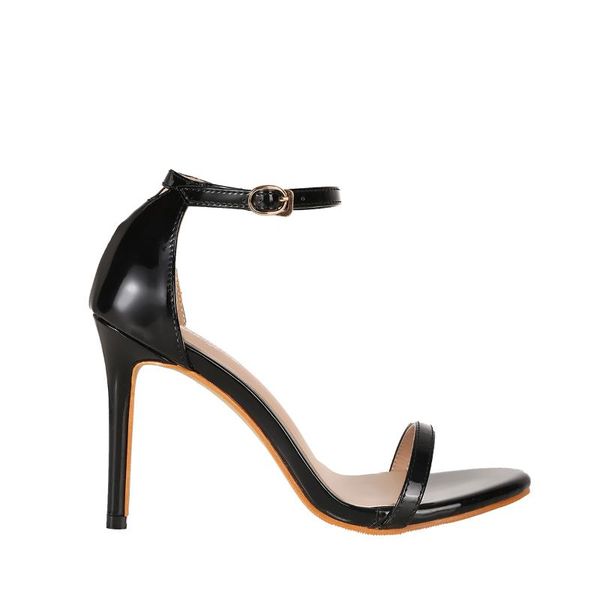 

sandals stiletto heels black shoes for women large size buckle strap beige 2021 girls comfort big fashion clear high basic conci